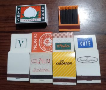 6月いっぱいで製造終了 お店の広告でもあった ブックマッチ 国産品がなくなる かっこいい使い方などの思い出話 かーずsp